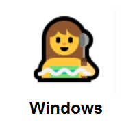 Person in Steamy Room on Microsoft Windows