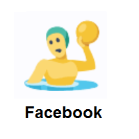 Person Playing Water Polo on Facebook