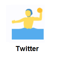 Person Playing Water Polo on Twitter Twemoji