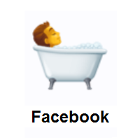 Person Taking Bath on Facebook