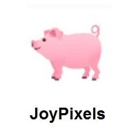 Pig on JoyPixels
