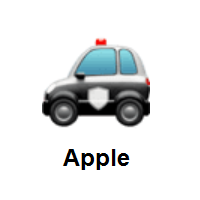 Police Car on Apple iOS