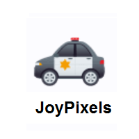 Police Car on JoyPixels