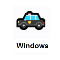 Police Car on Microsoft Windows