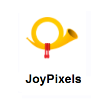 Postal Horn on JoyPixels