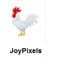 Rooster on JoyPixels