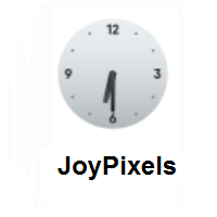 Six-Thirty on JoyPixels