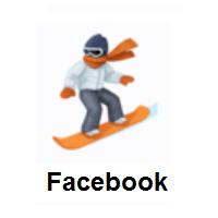 Snowboarding on Facebook