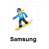 Snowboarding on Samsung