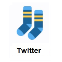 Socks on Twitter Twemoji