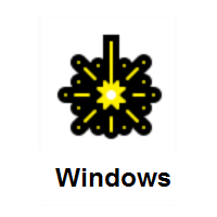 Sparkler on Microsoft Windows