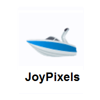 Speedboat on JoyPixels