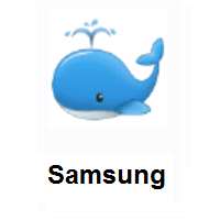 Spouting Whale on Samsung