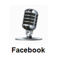 Studio Microphone on Facebook
