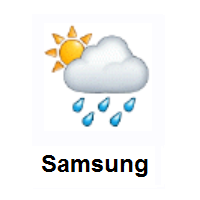 Sun Behind Rain Cloud on Samsung