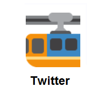 Suspension Railway on Twitter Twemoji