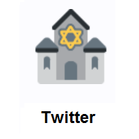 Synagogue on Twitter Twemoji