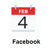 Tear-Off Calendar on Facebook