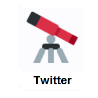 Telescope on Twitter Twemoji