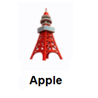 Tokyo Tower on Apple iOS