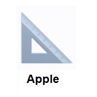 Triangular Ruler on Apple iOS