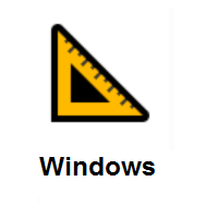 Triangular Ruler on Microsoft Windows