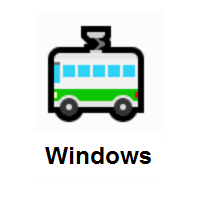 Trolleybus on Microsoft Windows