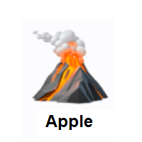 Volcano on Apple iOS