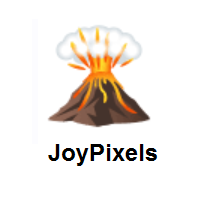 Volcano on JoyPixels