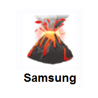 Volcano on Samsung