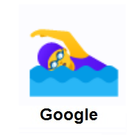 Woman Swimming on Google Android