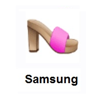 Woman’s Sandal on Samsung