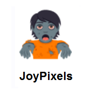Zombie on JoyPixels