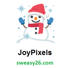 Snowman on JoyPixels 2.0