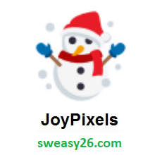 Snowman on JoyPixels 3.0