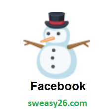 Snowman Without Snow on Facebook 2.0