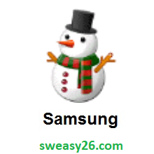 Snowman Without Snow on Samsung Experience 9.0