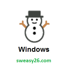 Snowman Without Snow on Microsoft Windows 8.1
