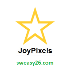 Star on JoyPixels 2.0