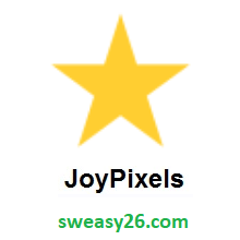 Star on JoyPixels 2.1
