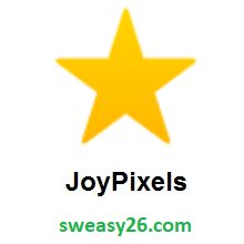 Star on JoyPixels 4.0