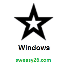 Star on Microsoft Windows 10