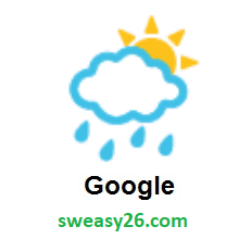 Sun Behind Rain Cloud on Google Android 5.0