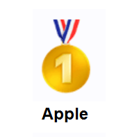 1st Place Medal on Apple iOS