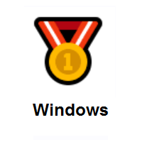 1st Place Medal on Microsoft Windows