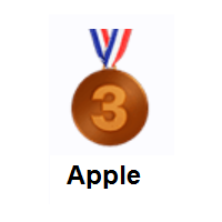 3rd Place Medal on Apple iOS