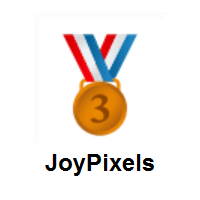 3rd Place Medal on JoyPixels