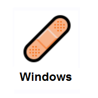 Adhesive Bandage on Microsoft Windows