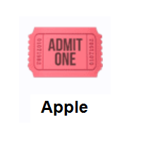 Admission Tickets on Apple iOS