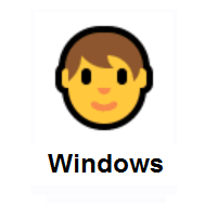 Person on Microsoft Windows